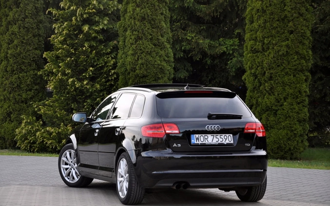 Audi A3 cena 44900 przebieg: 199895, rok produkcji 2011 z Moryń małe 704